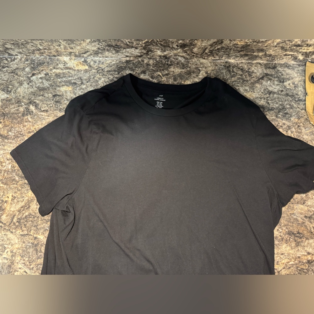 H&M Men's Black Short Sleeve Tee